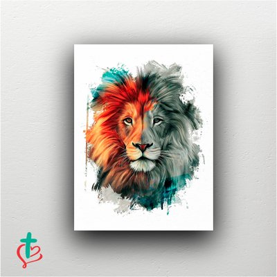 Placa Decorativa - Leão