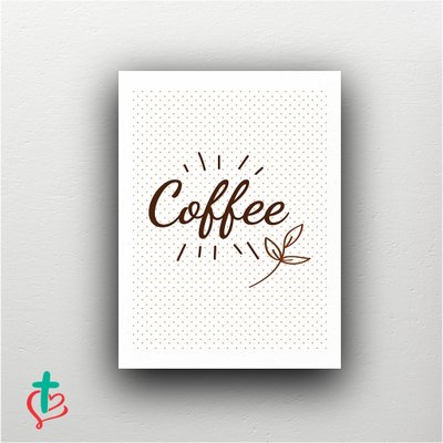 Placa Decorativa - Coffee