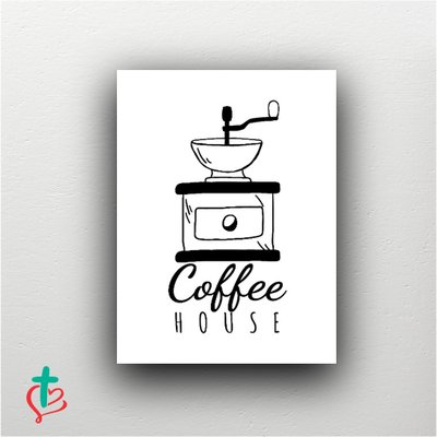 Placa Decorativa -  Coffee House