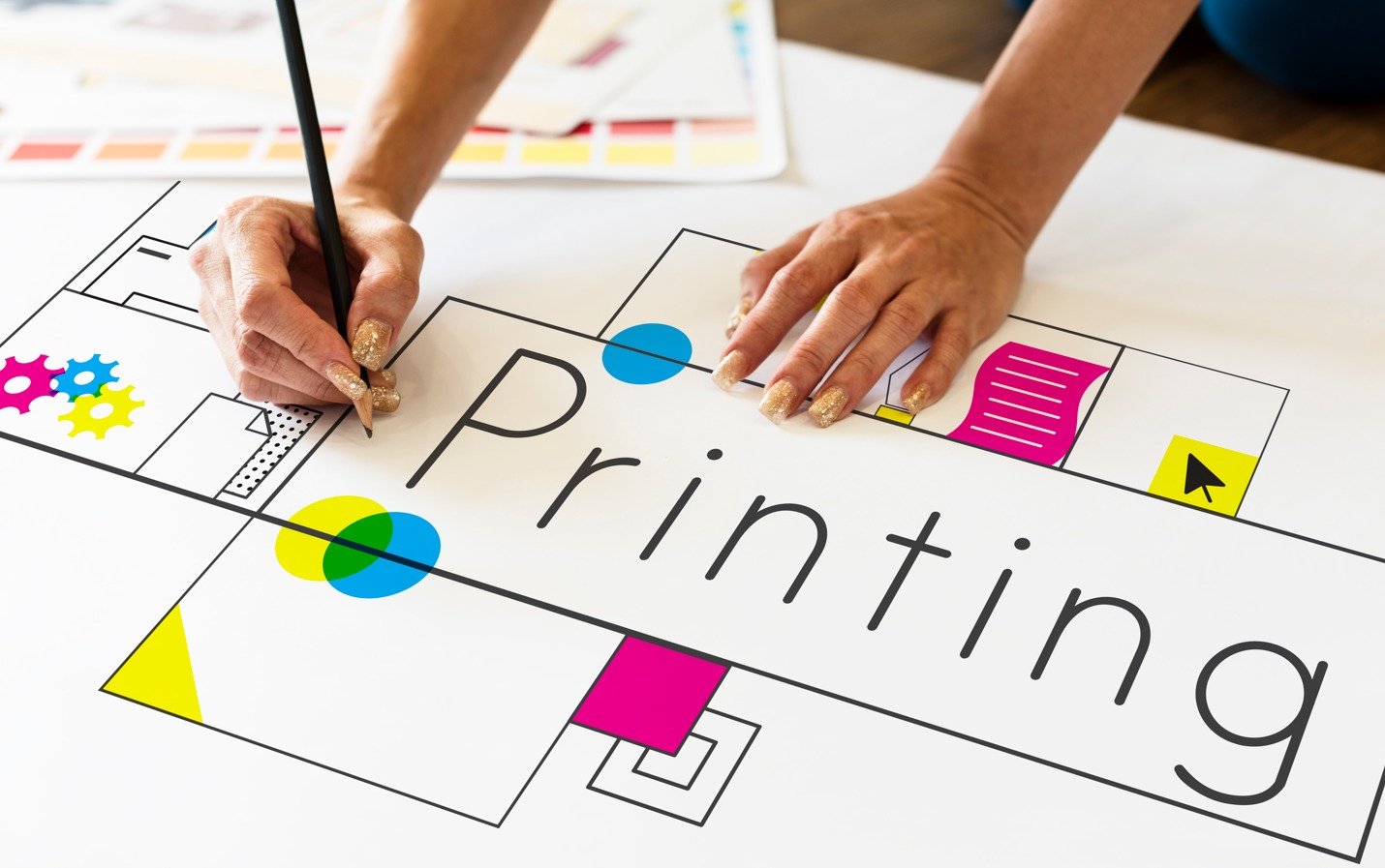 a impressora moderna produz impressoes multicoloridas geradas com precisao por dia copos ind